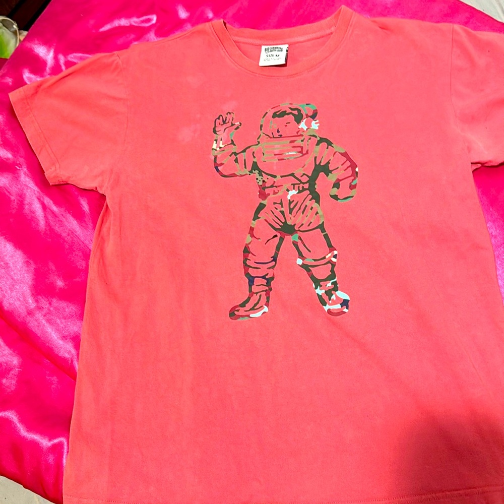 BBC T-shirt with melon and camo detail.